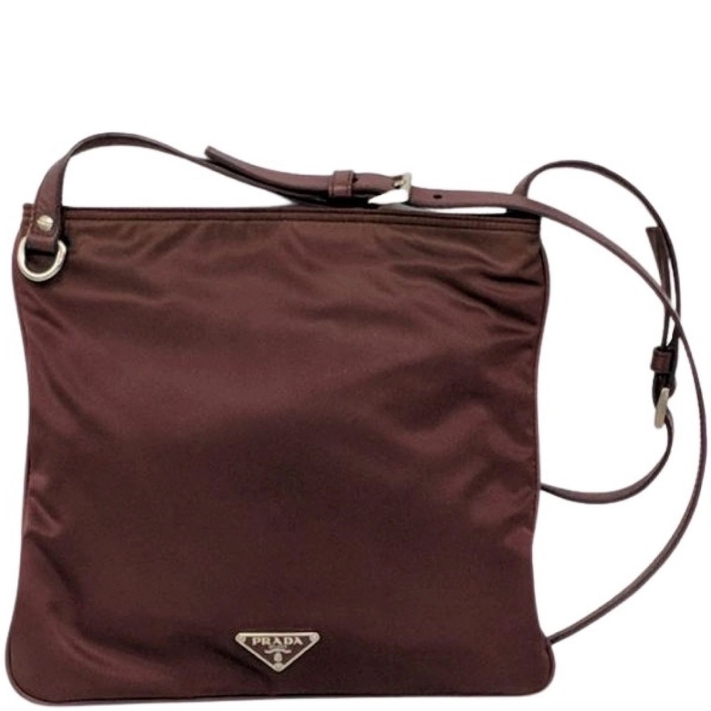 360. Vintage Limited edition Prada Tessuto Flower Messenger Bag - Picture 2 of 6